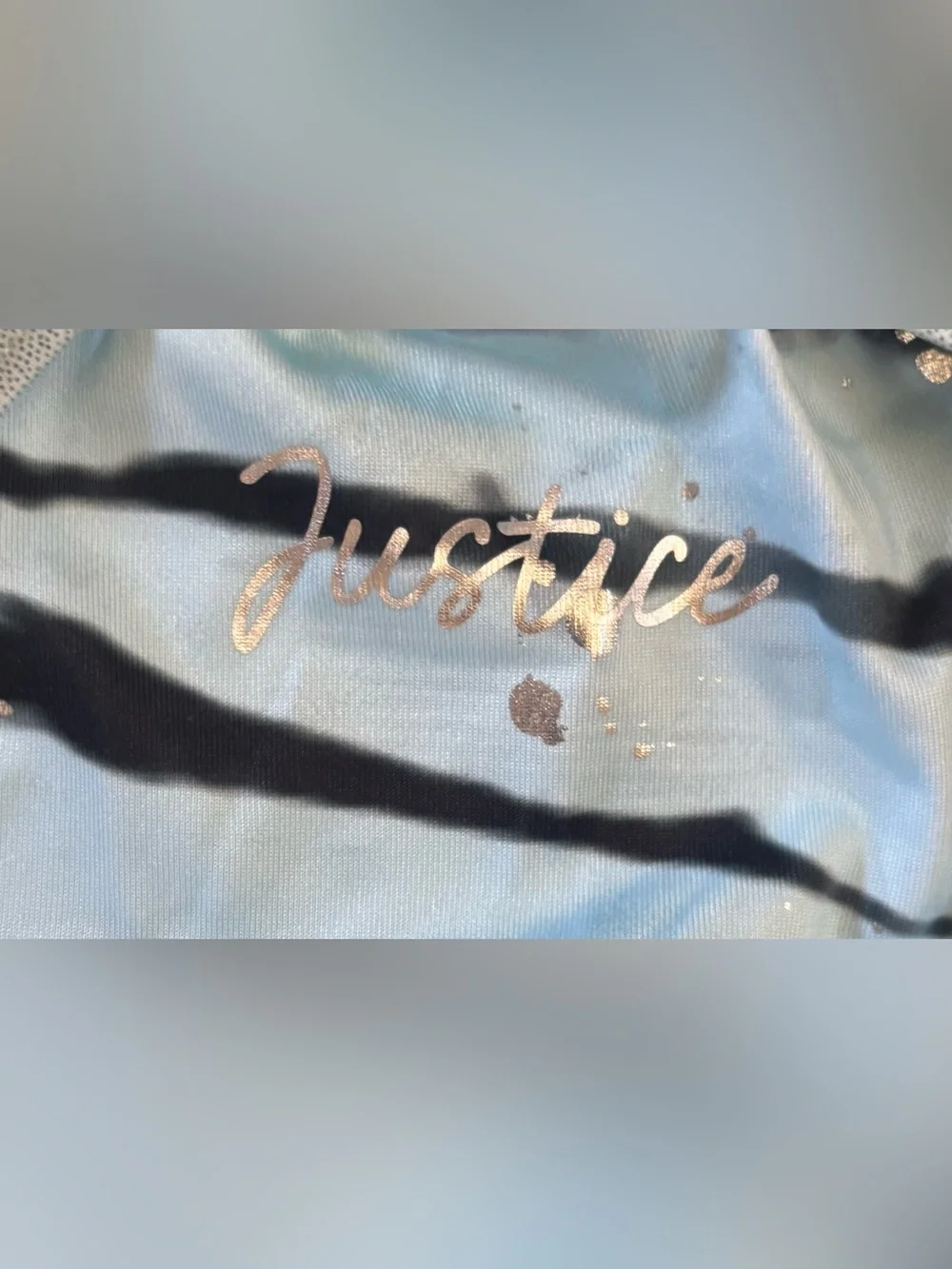 Justice girls strappy back one piece leotard Size large 12/14